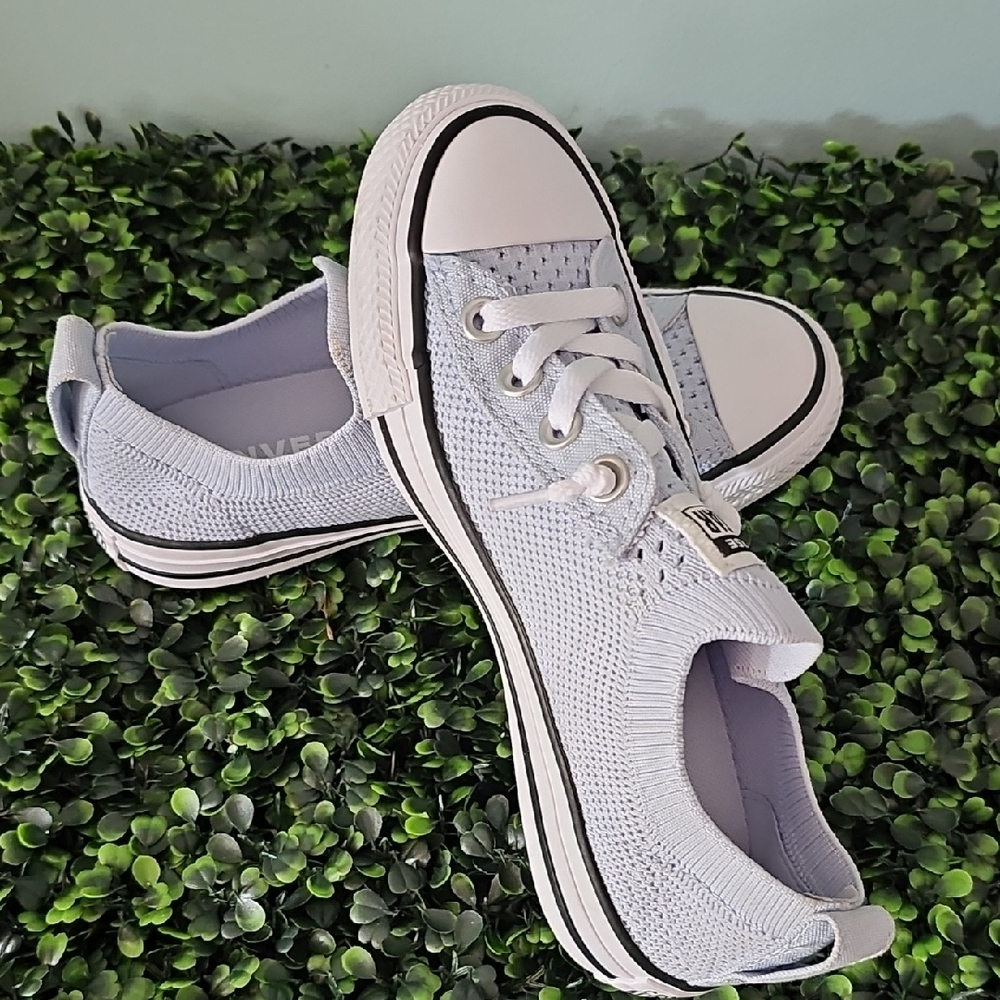 Converse Gray Canvas Sneakers Low-Top Classic